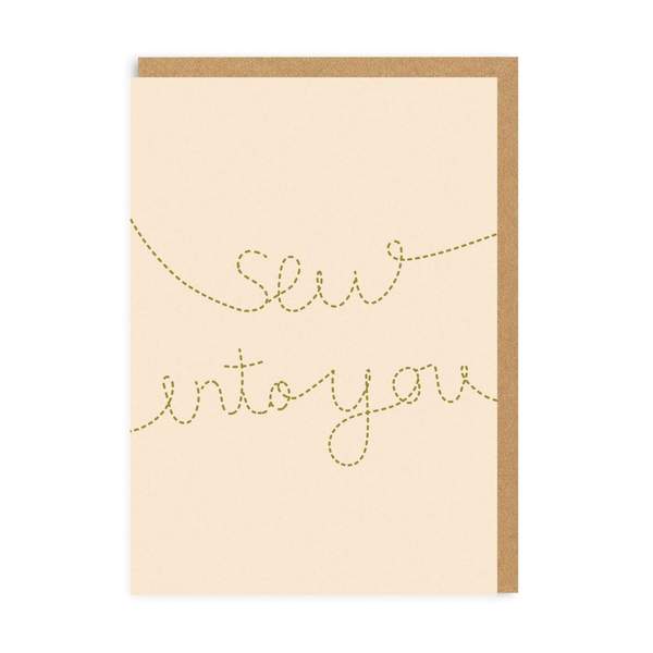 Sew Into You Greeting Card