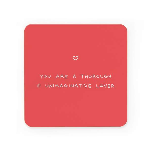 Thorough If Unimaginative Coaster
