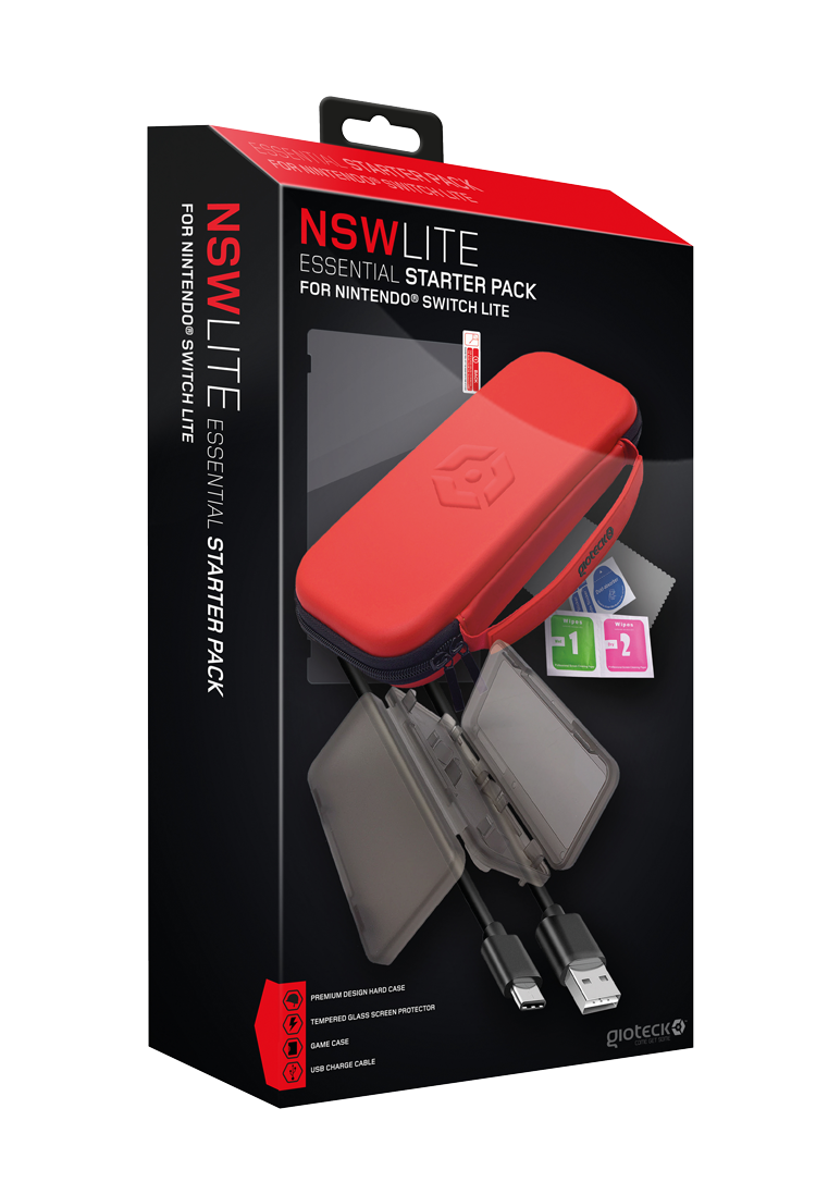 Gioteck Nintendo Switch Lite Essential Starter Pack