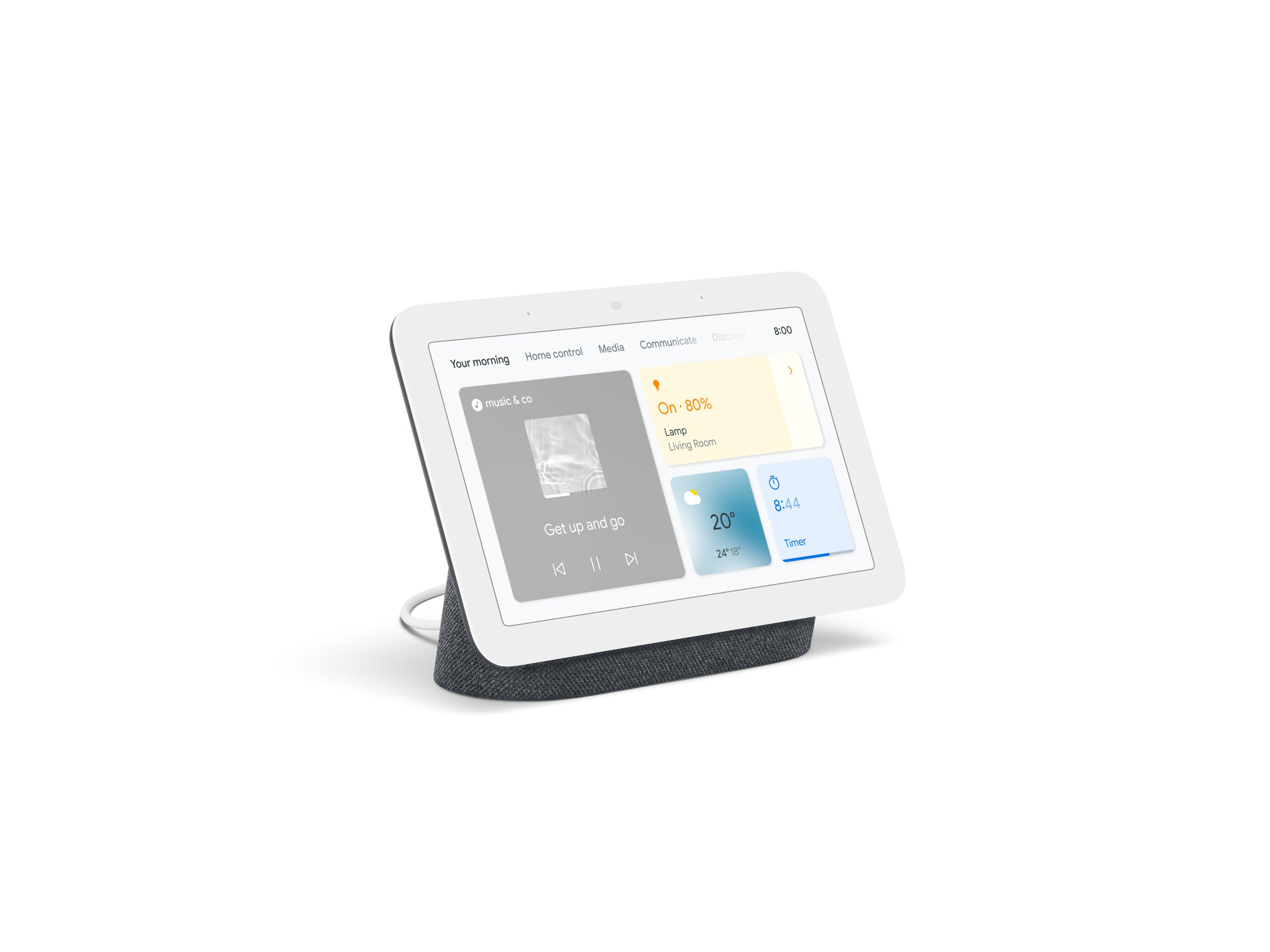 Google - Nest Hub 2nd Gen Charcoal (koksgrå)