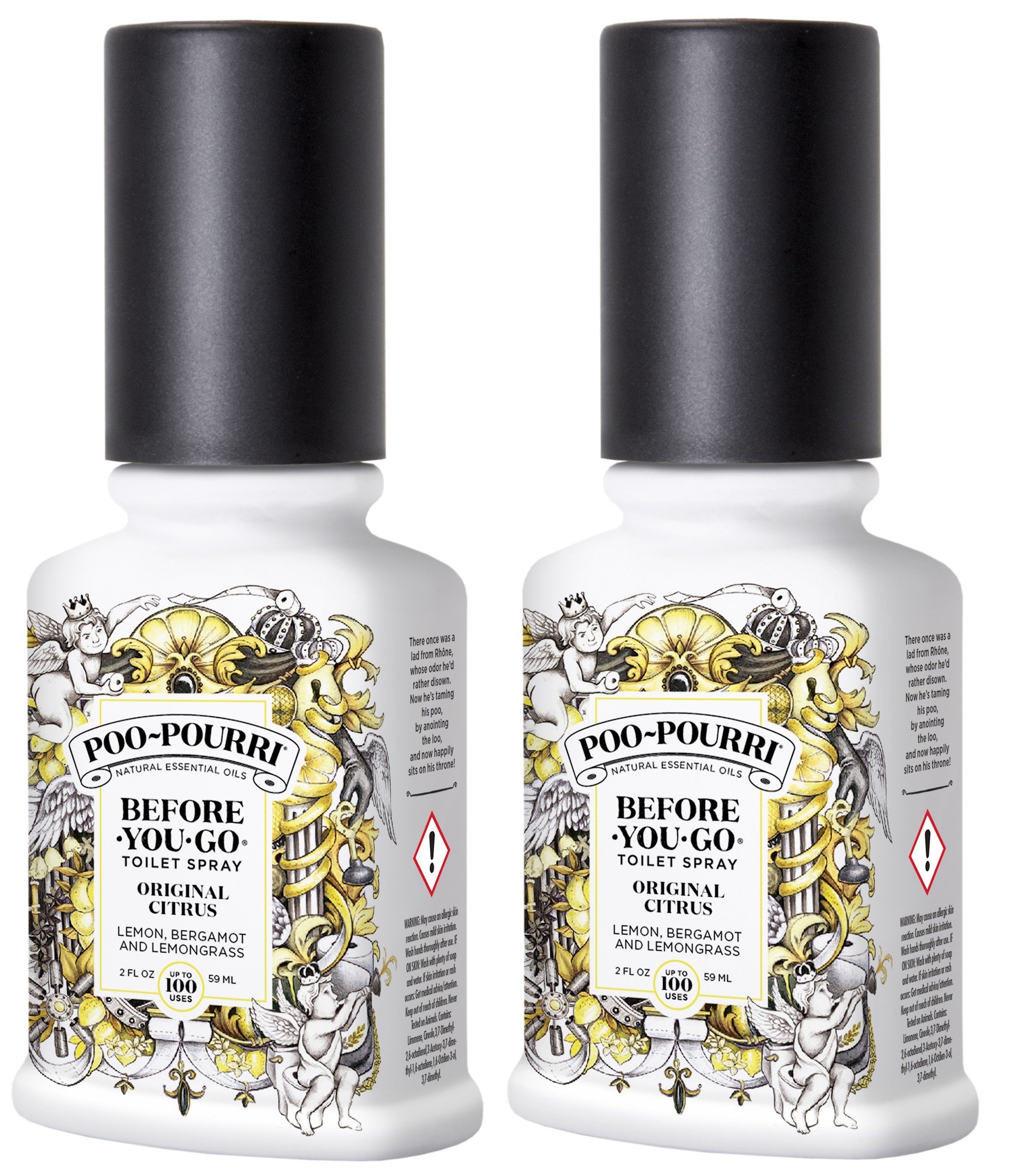 Poo~Pourri - 2x Original Citrus Toilet Spray 59 ml