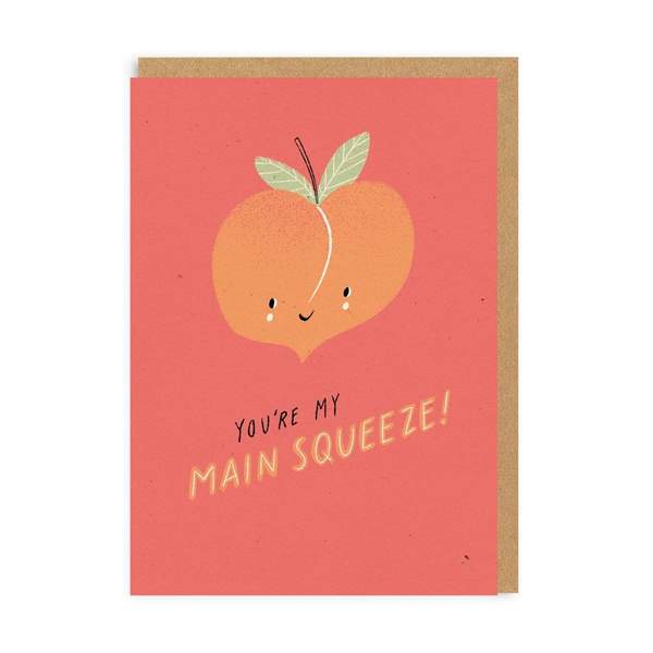 Main Squeeze Greeting Card