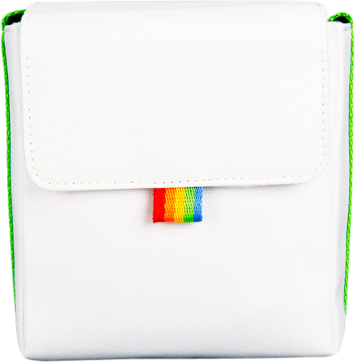Polaroid - Now Bag For Poloraid Camera - White/Green