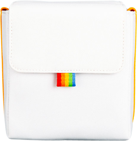 Polaroid - Now Bag For Poloraid Camera - White/Yellow