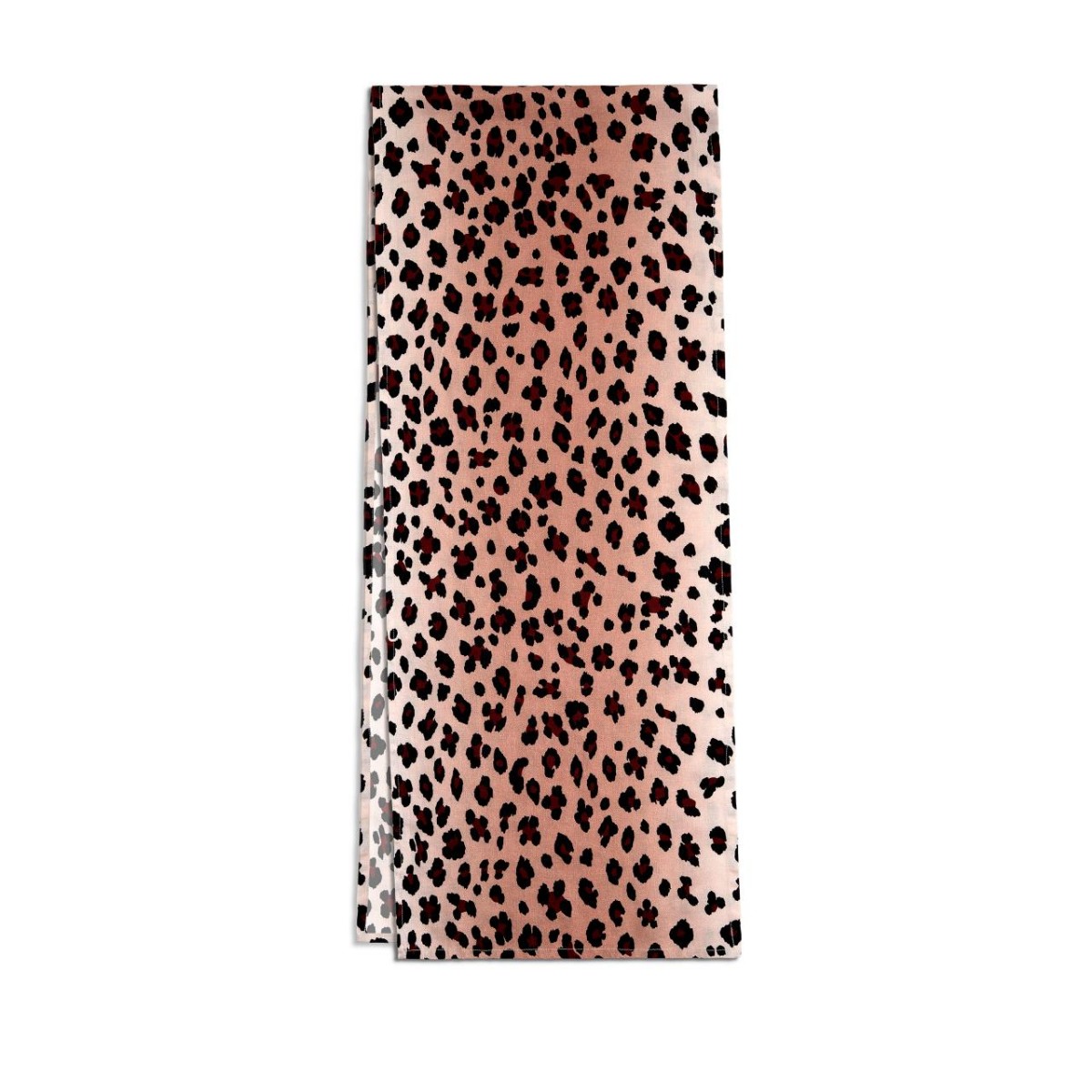 L'Objet I Linen Sateen Runner Leopard - Pink