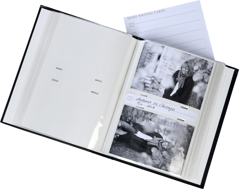 Focus - Classic Line 200 10x15 Photo Album - Black