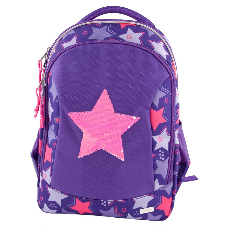 Top Model - School Backpack Rev. Sequins - Star (10678)
