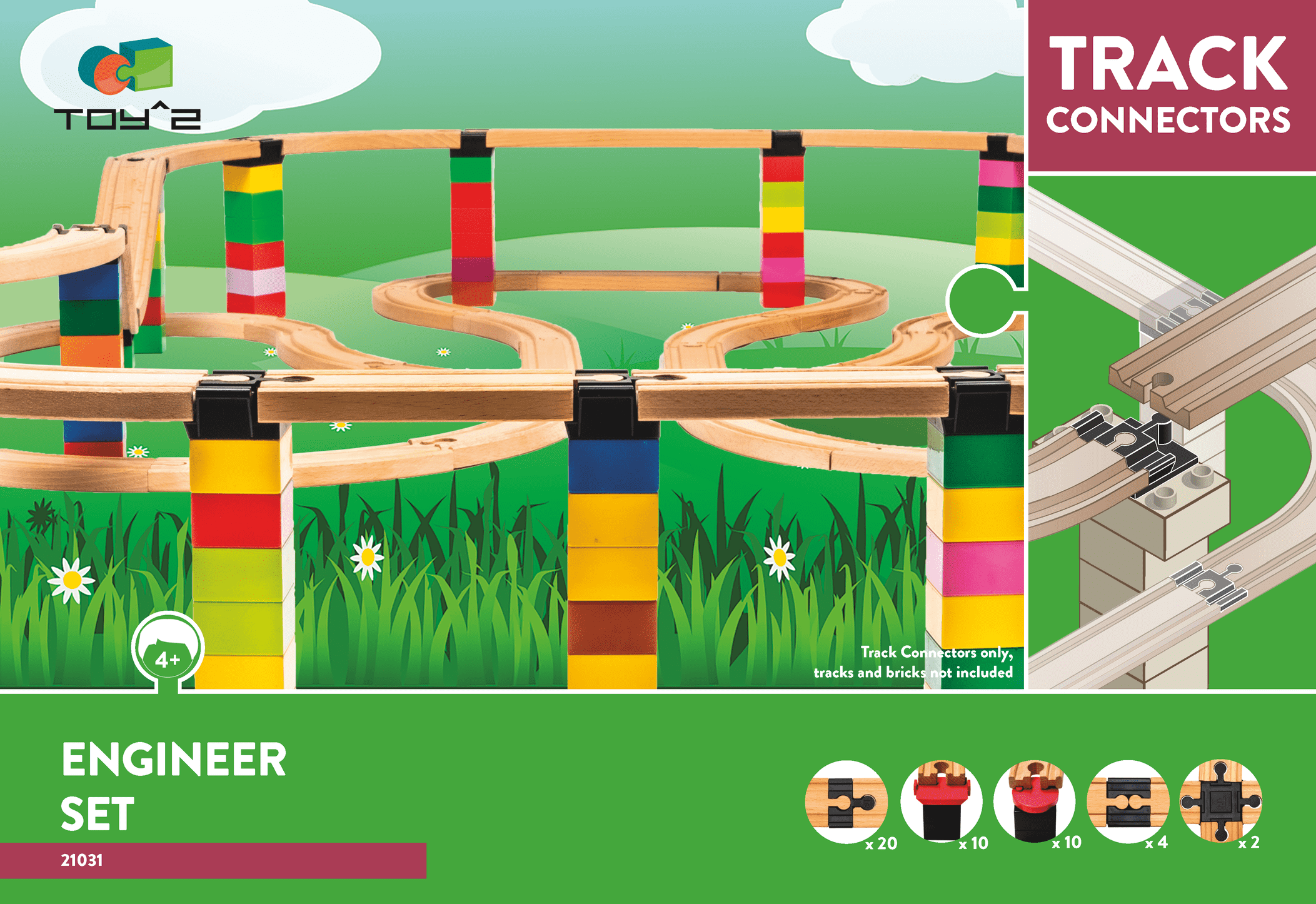 Track Connector - Engineer set