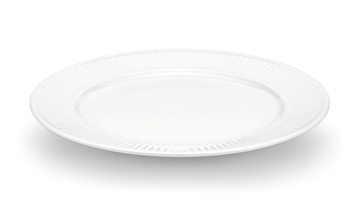 Pillivuyt - Plissé Plate Flat - Ø28 cm - White (214228)