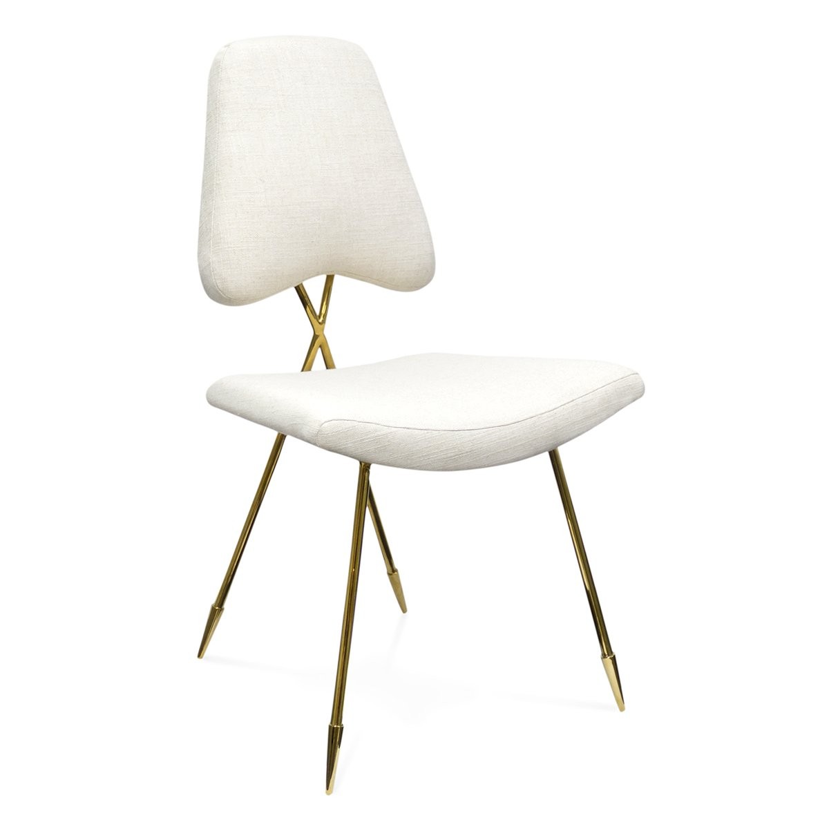 Jonathan Adler I Maxime Dining Chair I Belgium Stone Linen