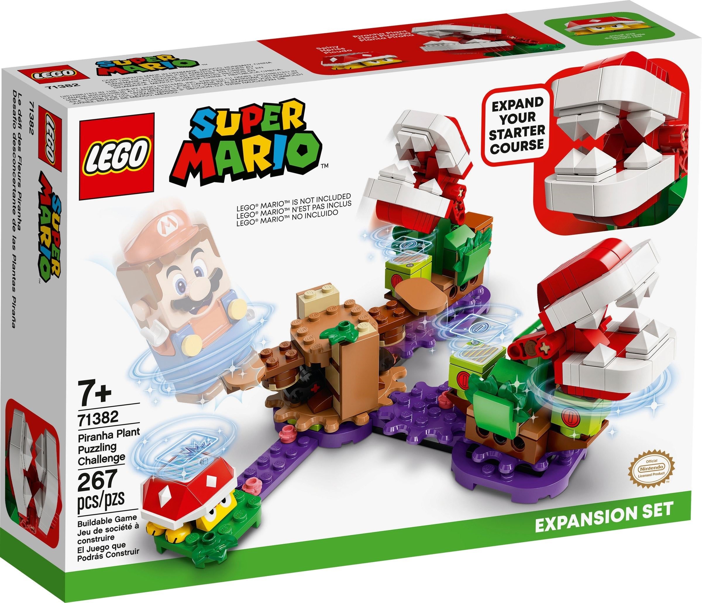 LEGO Super Mario - Piranha Plant Puzzling Challenge Expansion Set (71382)