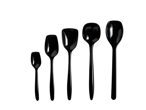 Rosti - Spoon Set of 5 - Black (243002)