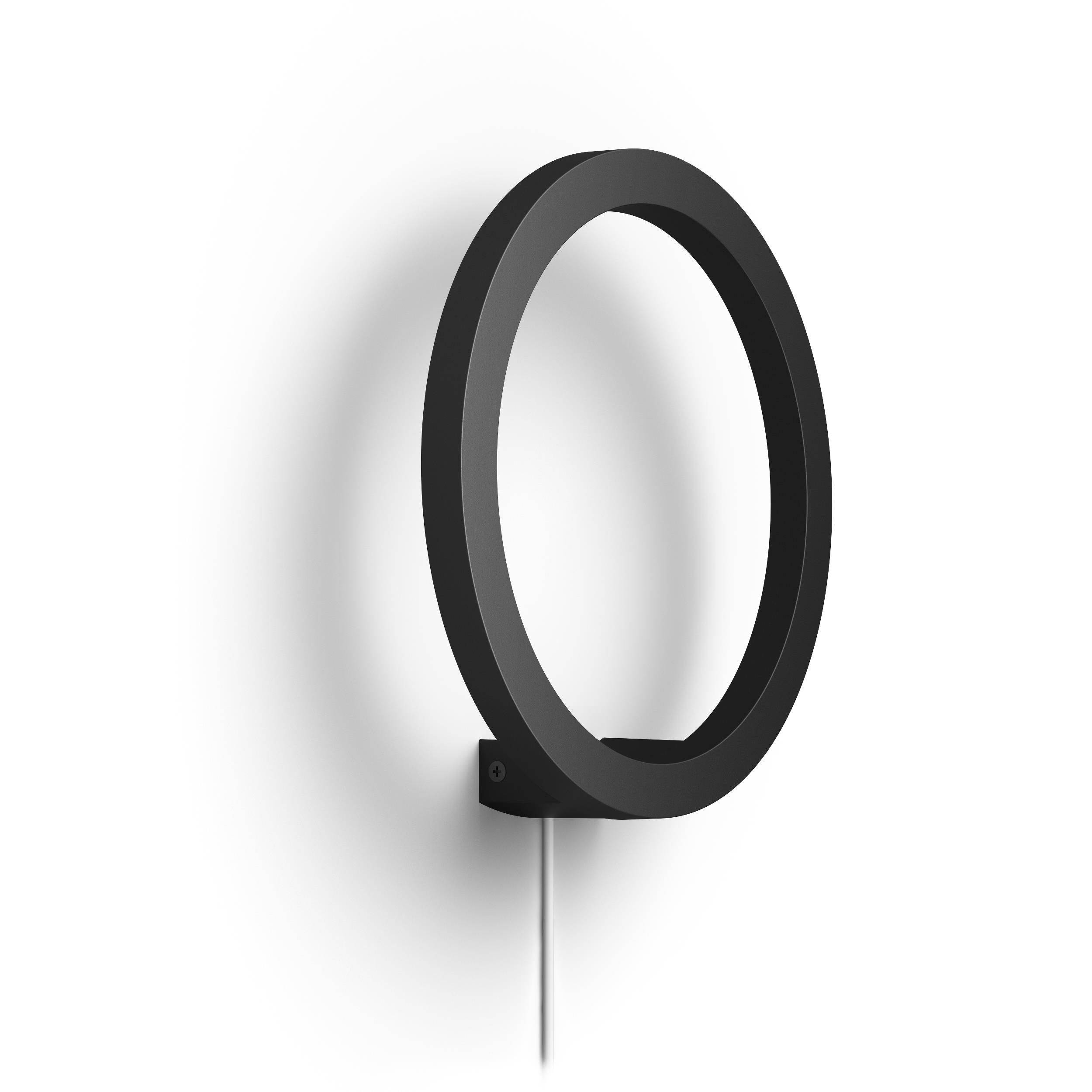 Philips Hue - Sana Wall Light Black - White & Color Ambiance - Bluetooth
