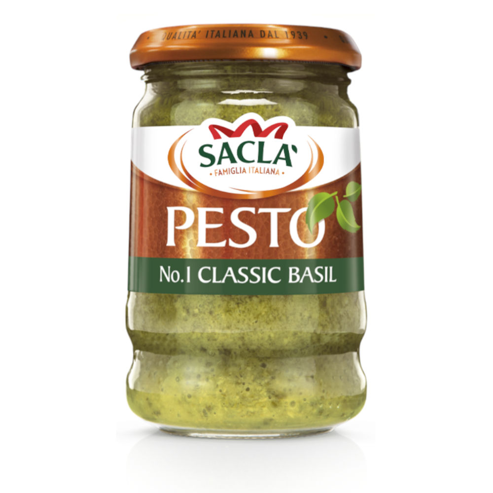 Sacla' Classic Basil Pesto 190g