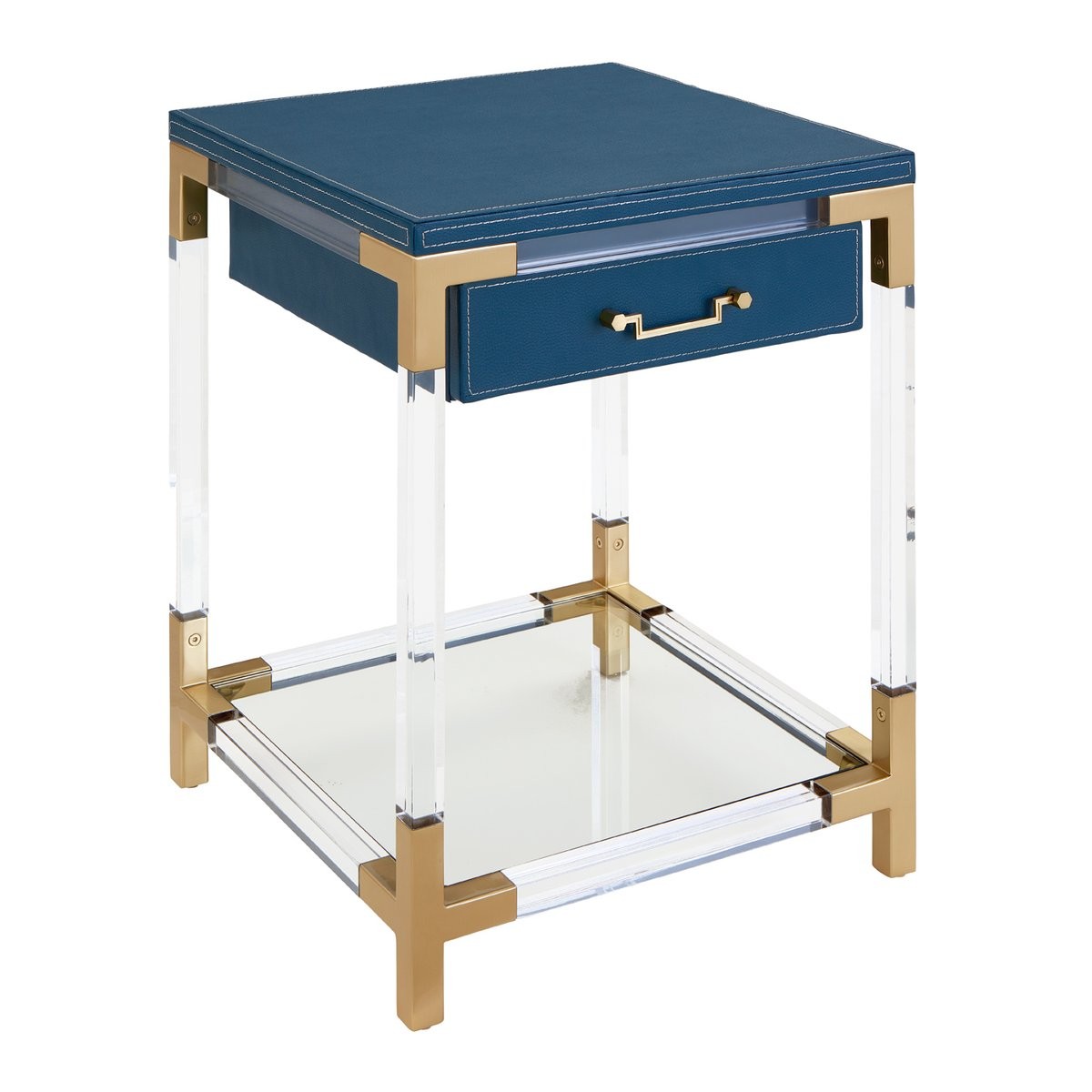 Jonathan Adler I Jacques 2 Tier Table With Drawer