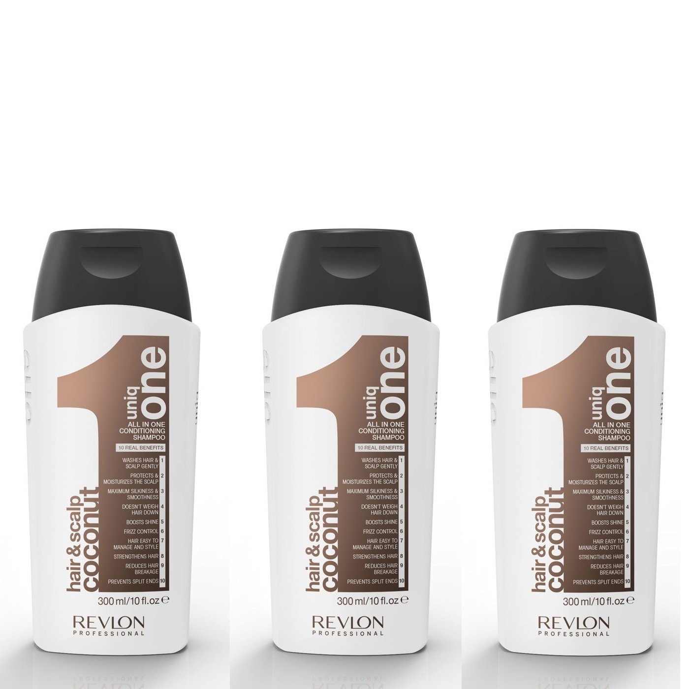 Uniq One - 3x All in One COCONUT Conditioning Shampoo 300 ml