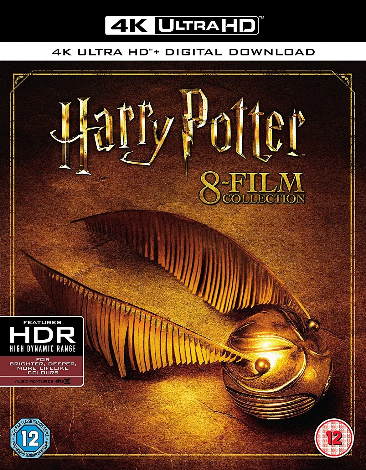 Harry Potter: The Complete 8-film Collection (4K Blu-Ray) (UK Import)