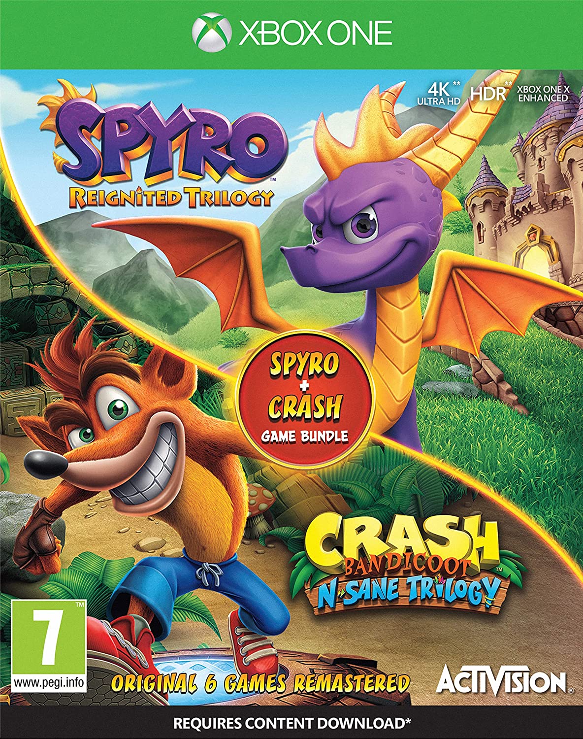 Crash Bandicoot N.Sane Trilogy + Spyro: Reignited Trilogy