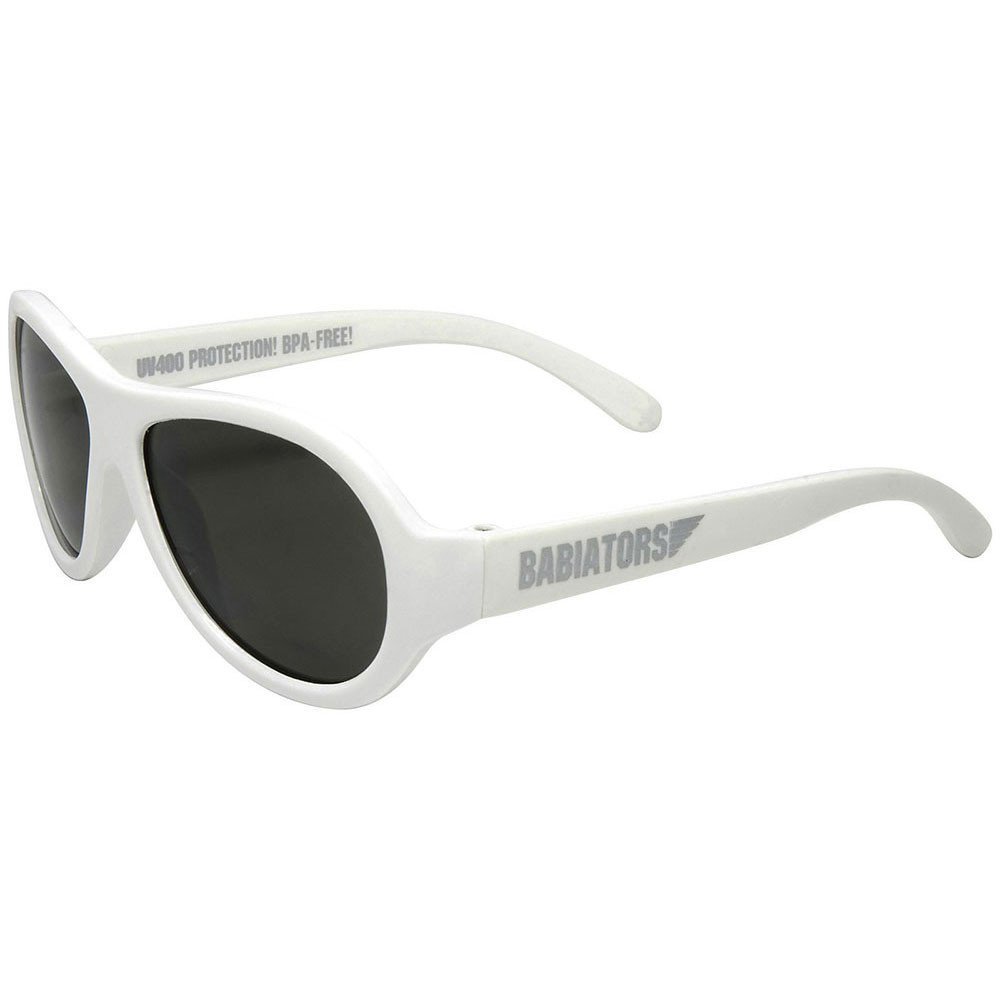 Babiators - Original Aviator Kids Sunglasses - Wicked White (3-7 år)