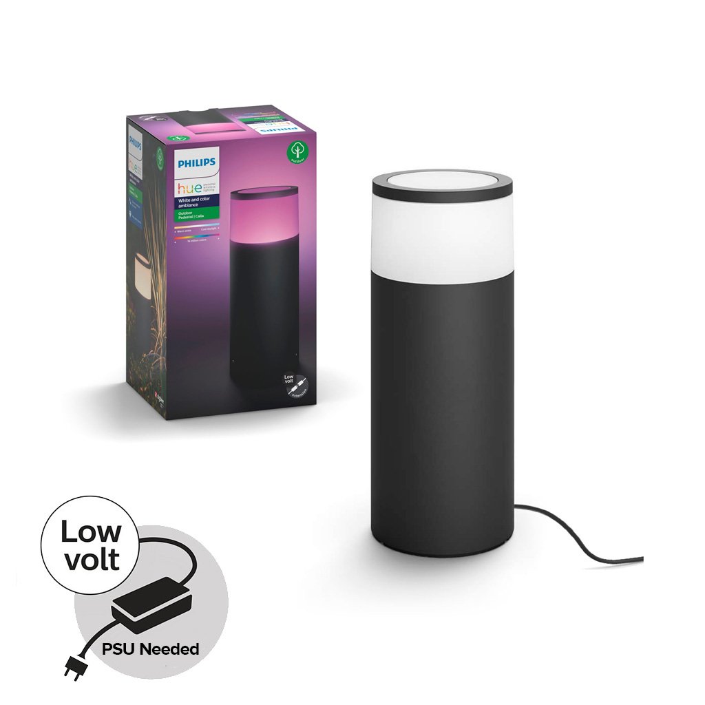 Philips Hue - Calla Outdoor Pedestal White & Color Ambiance 24v Extension