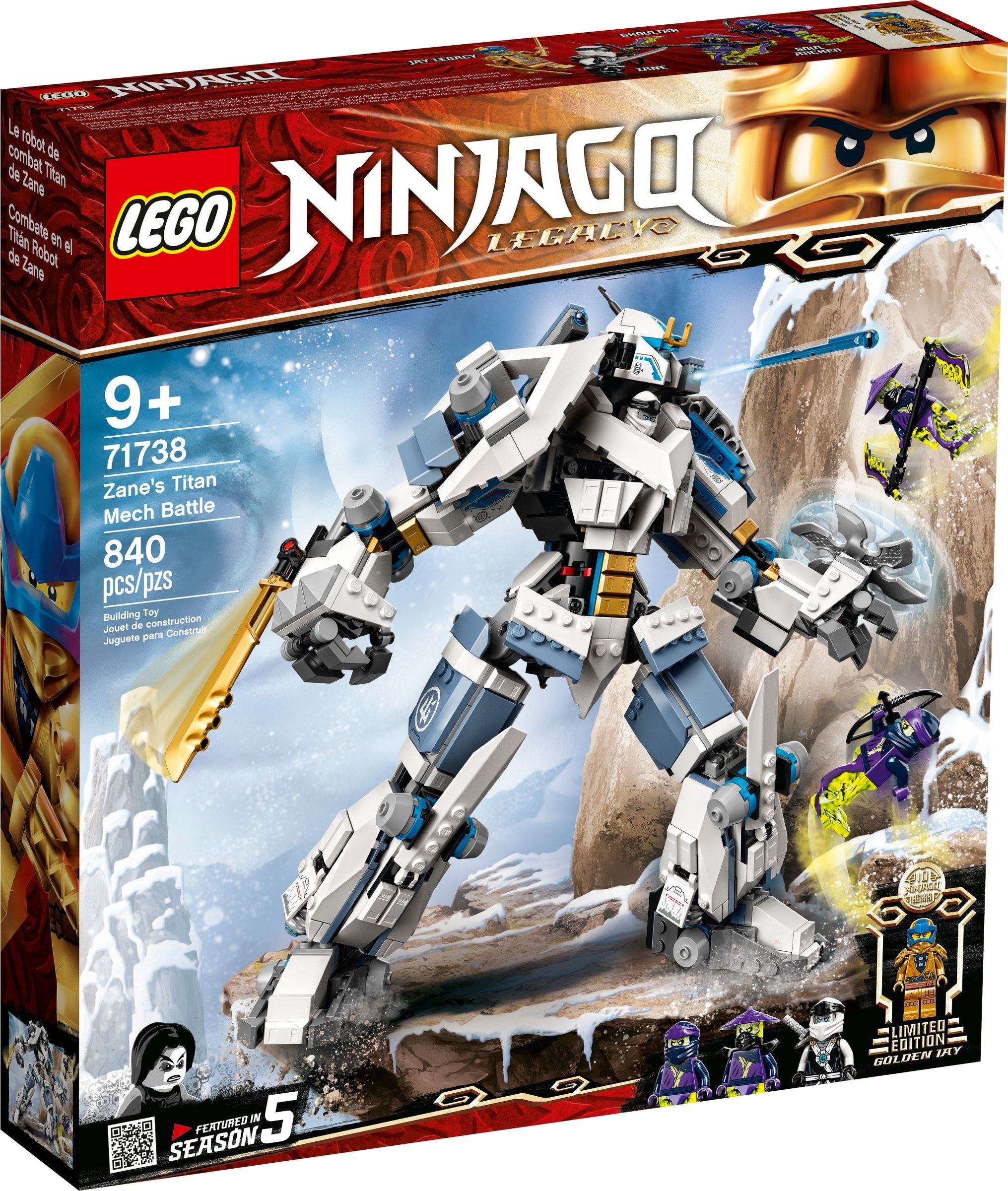 LEGO Ninjago - Zane's Titan Mech Battle (71738)