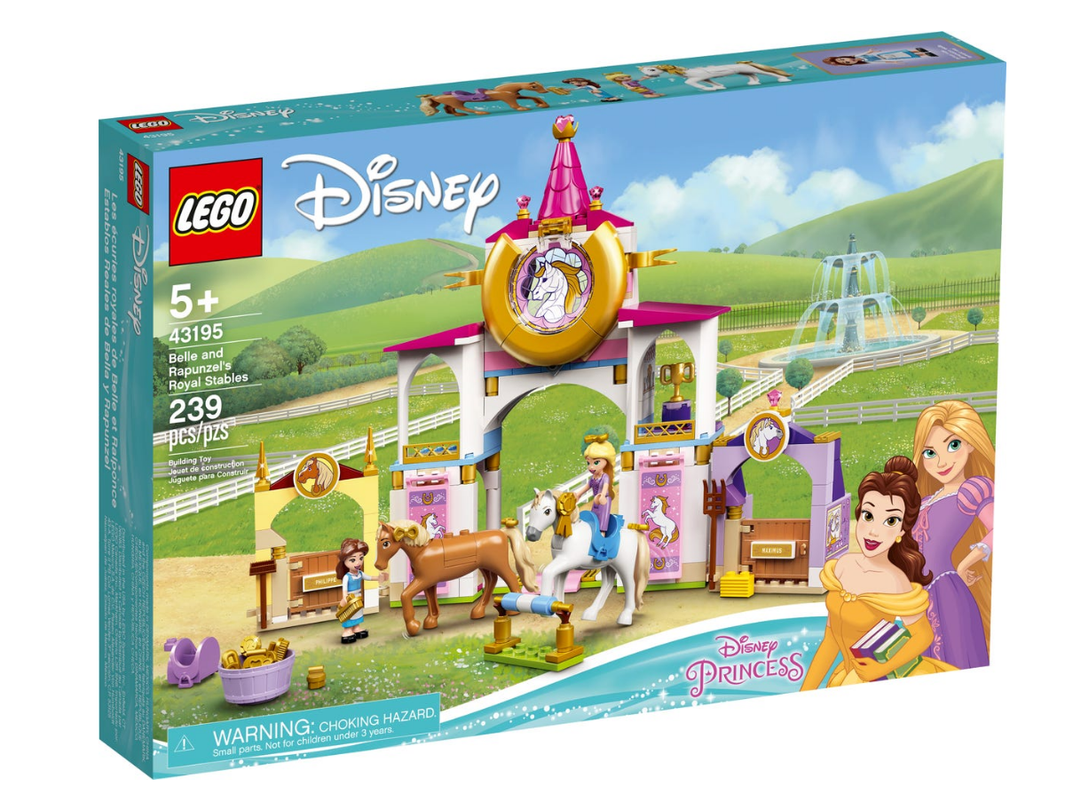 LEGO Disney Princess - Belle and Rapunzel's royal stables (43195)