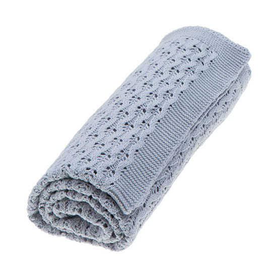 Vinter & Bloom - Blanket Grace ECO - Blue Dawn