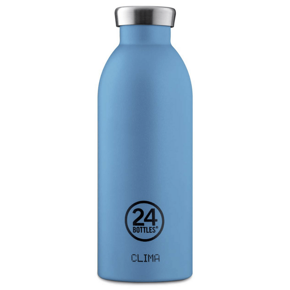 24 Bottles - Clima Bottle 0,5 L - Stone Finish - Powder Blue (24B528)
