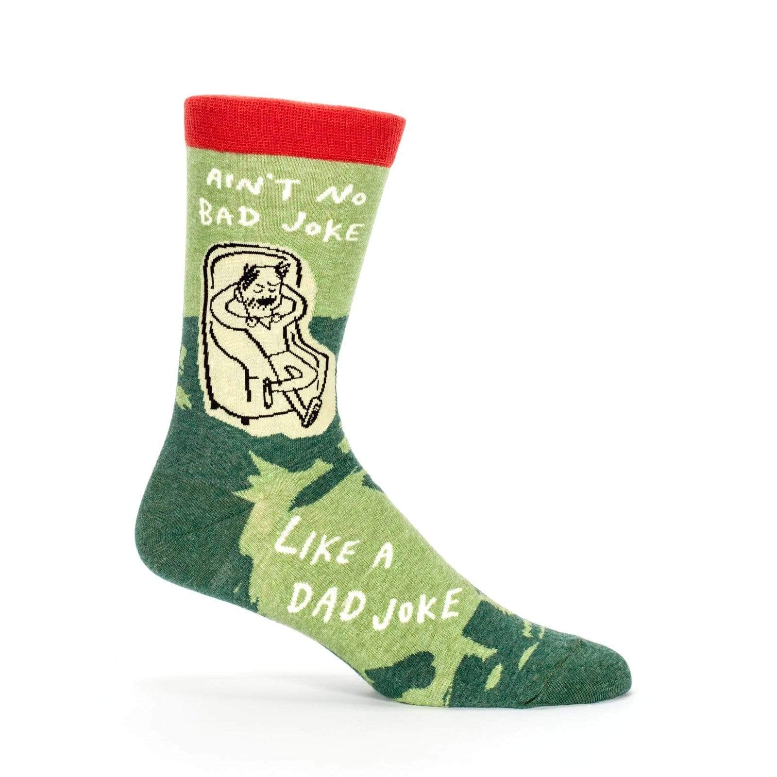 Ain't No Bad Joke Like A Dad Joke Mens Crew Socks