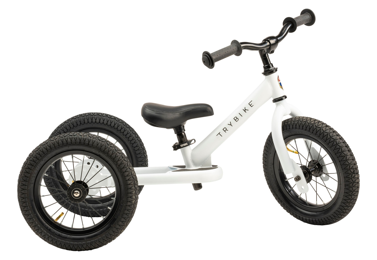 Trybike - 3 Wheel Steel - White (30TBS-3-WHT)