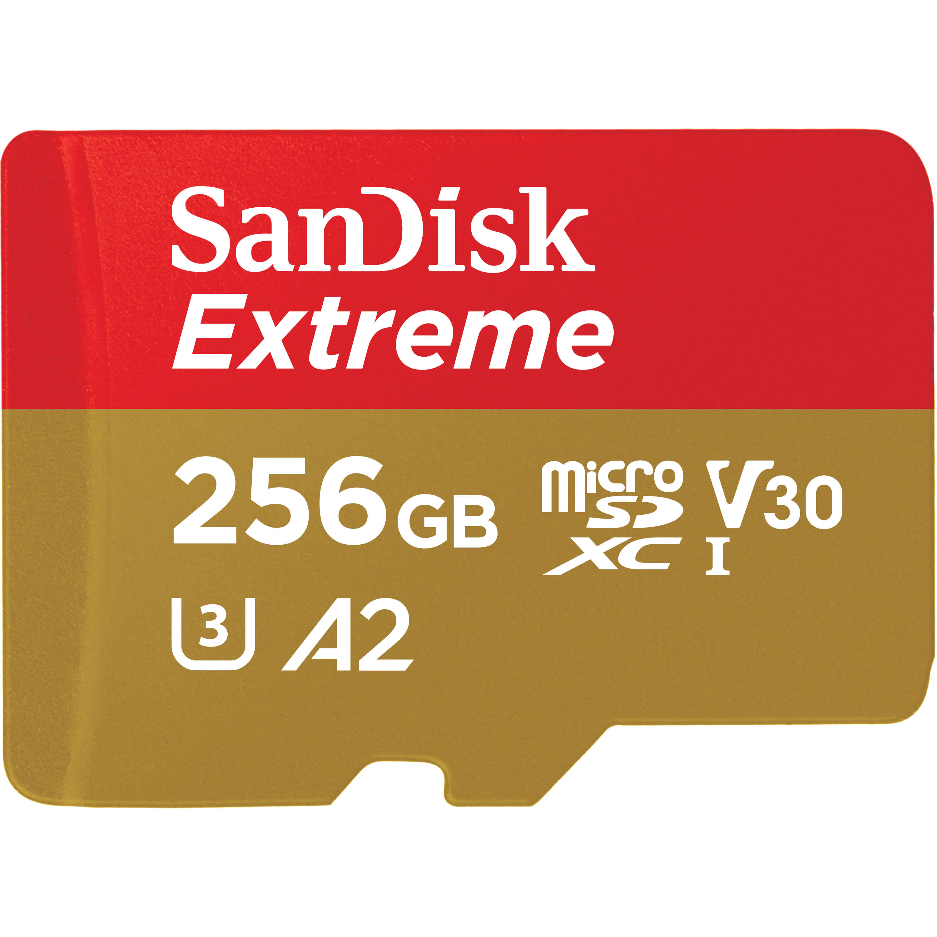 Sandisk - MicroSDXC Extreme 256GB - 160MB/s A2 C10 V30
