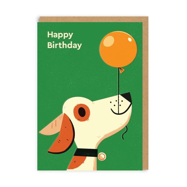 Birthday Dog Greeting Card