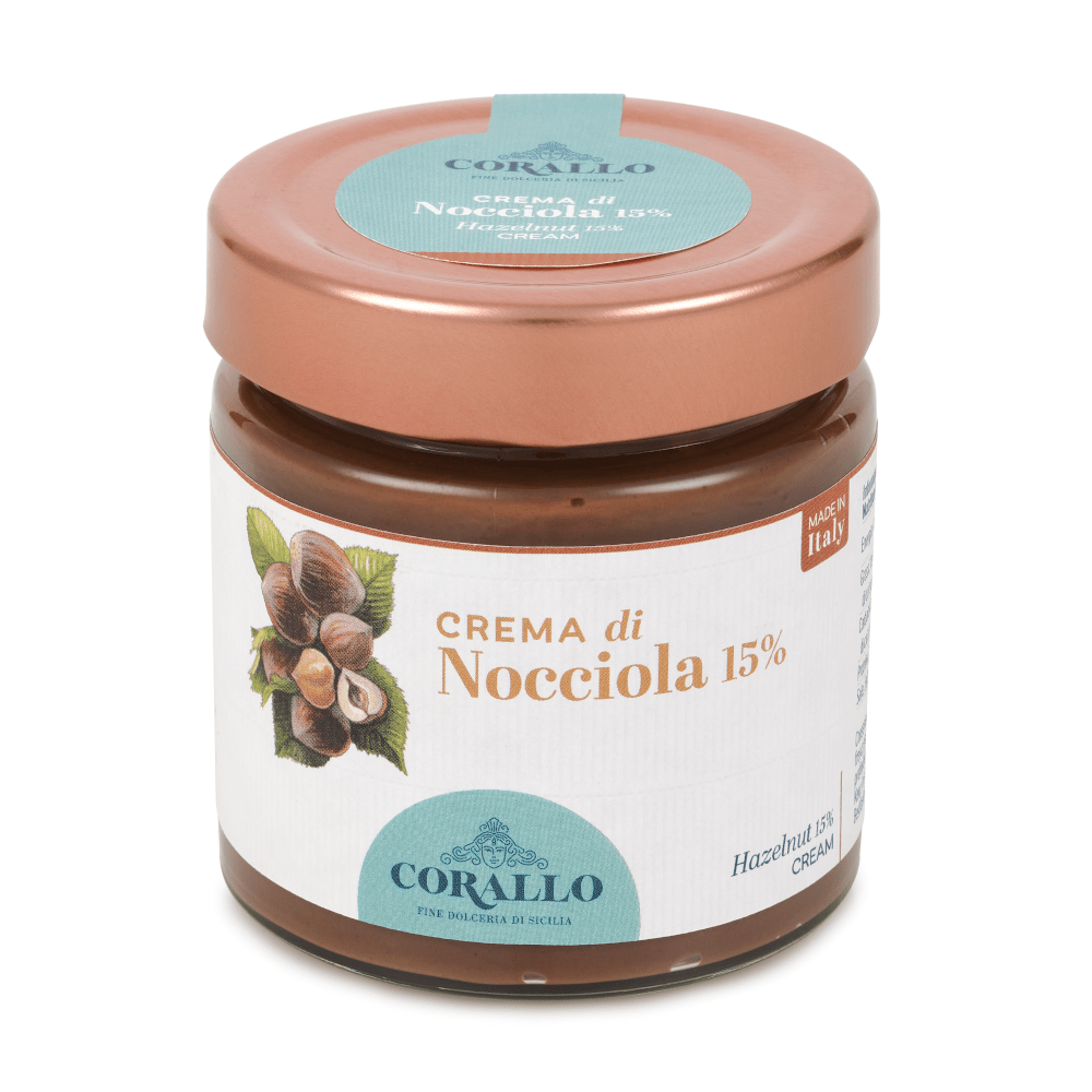 Hazelnut Chocolate Spread 190g by Dolceria Corallo