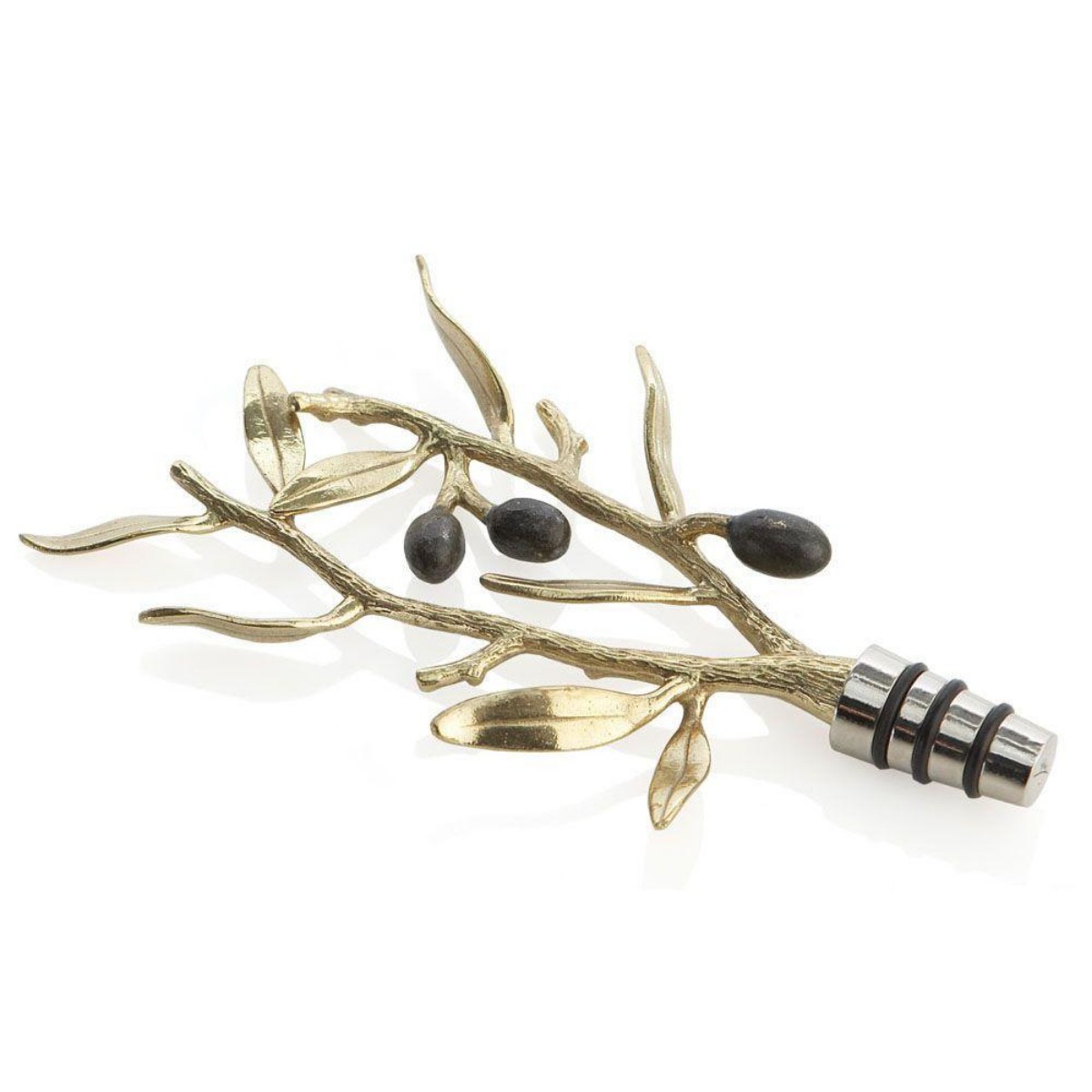 Michael Aram I Olive Branch Gold Stopper