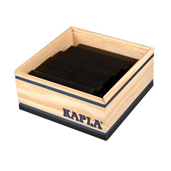 Kapla - Black bricks - 40 pc
