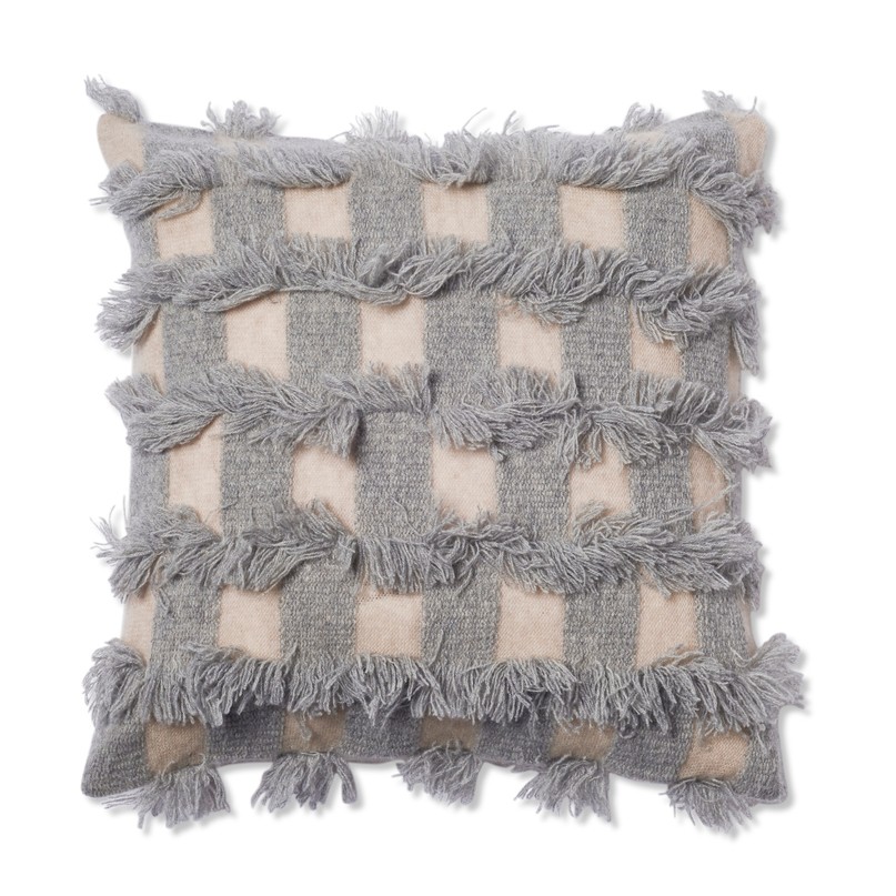 Oyuna I Seren Cushion | Beige and Soft Grey