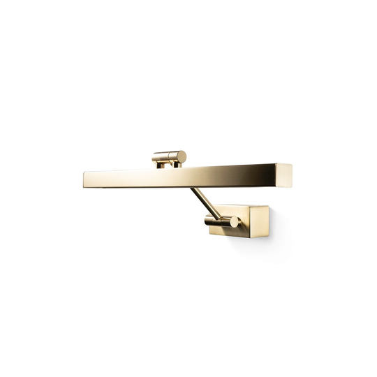 Porta Romana I Picture Wall Light | Brushed Brass