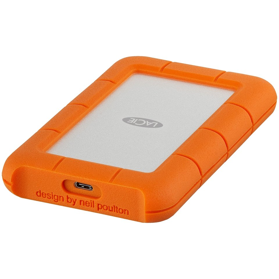 Lacie - Rugged 2TB Crush- And Rain-Resistant Harddisk
