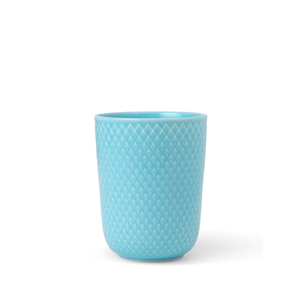 Lyngby Porcelæn - Rhombe Mug 33 cl - Turquoise (201967)