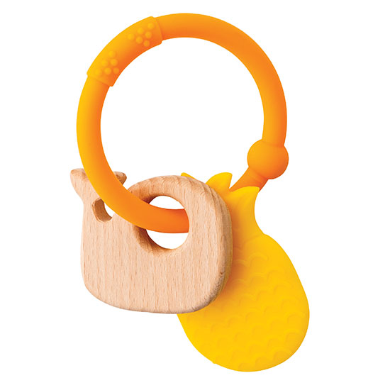Nattou - Lapidou Teething Toys - Pineapple