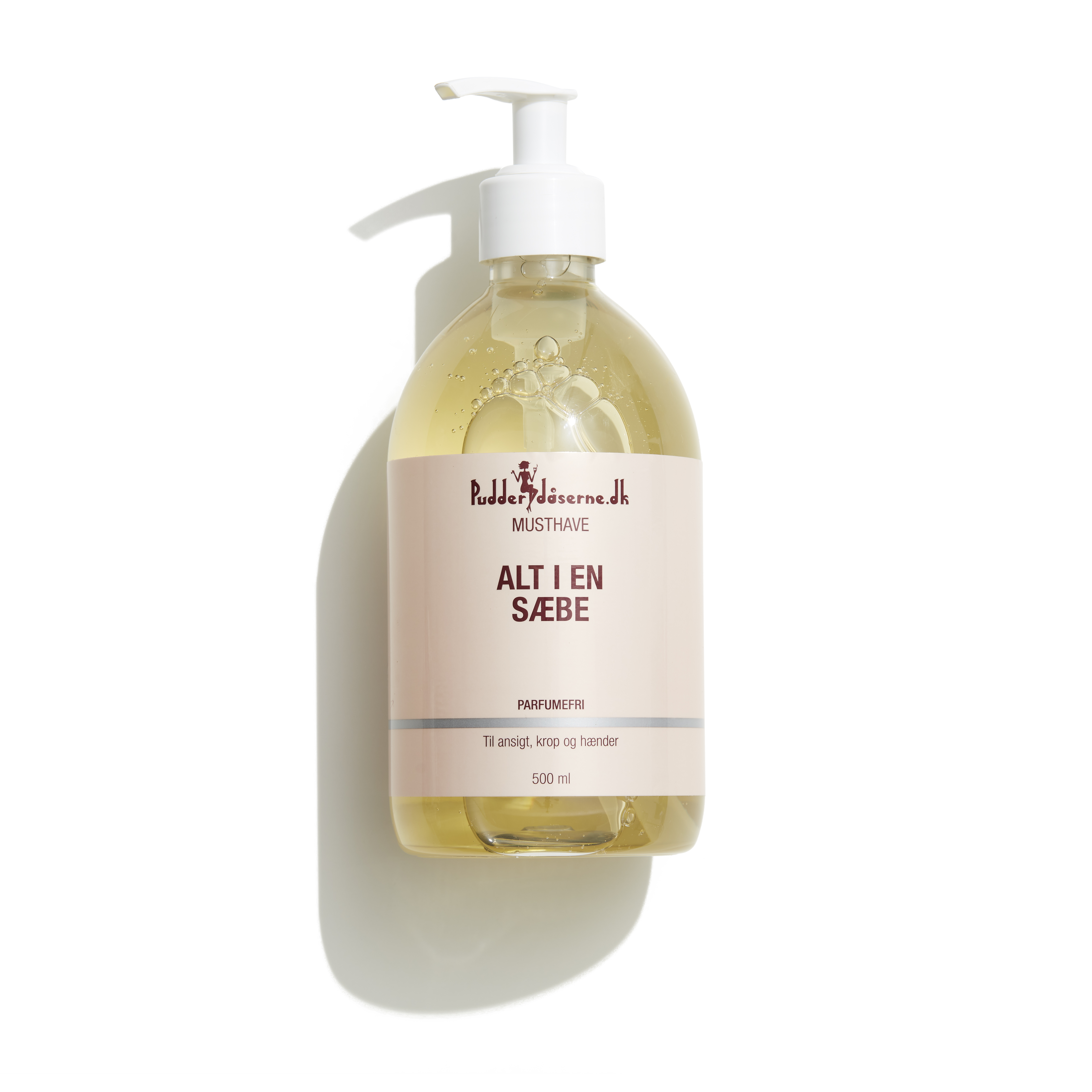 Pudderdåserne - All in One Soap 500 ml