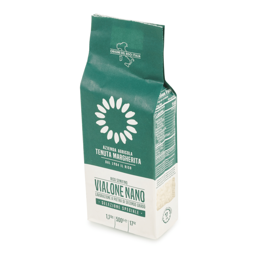 Vialone Nano Risotto Rice 500g by Riso Margherita