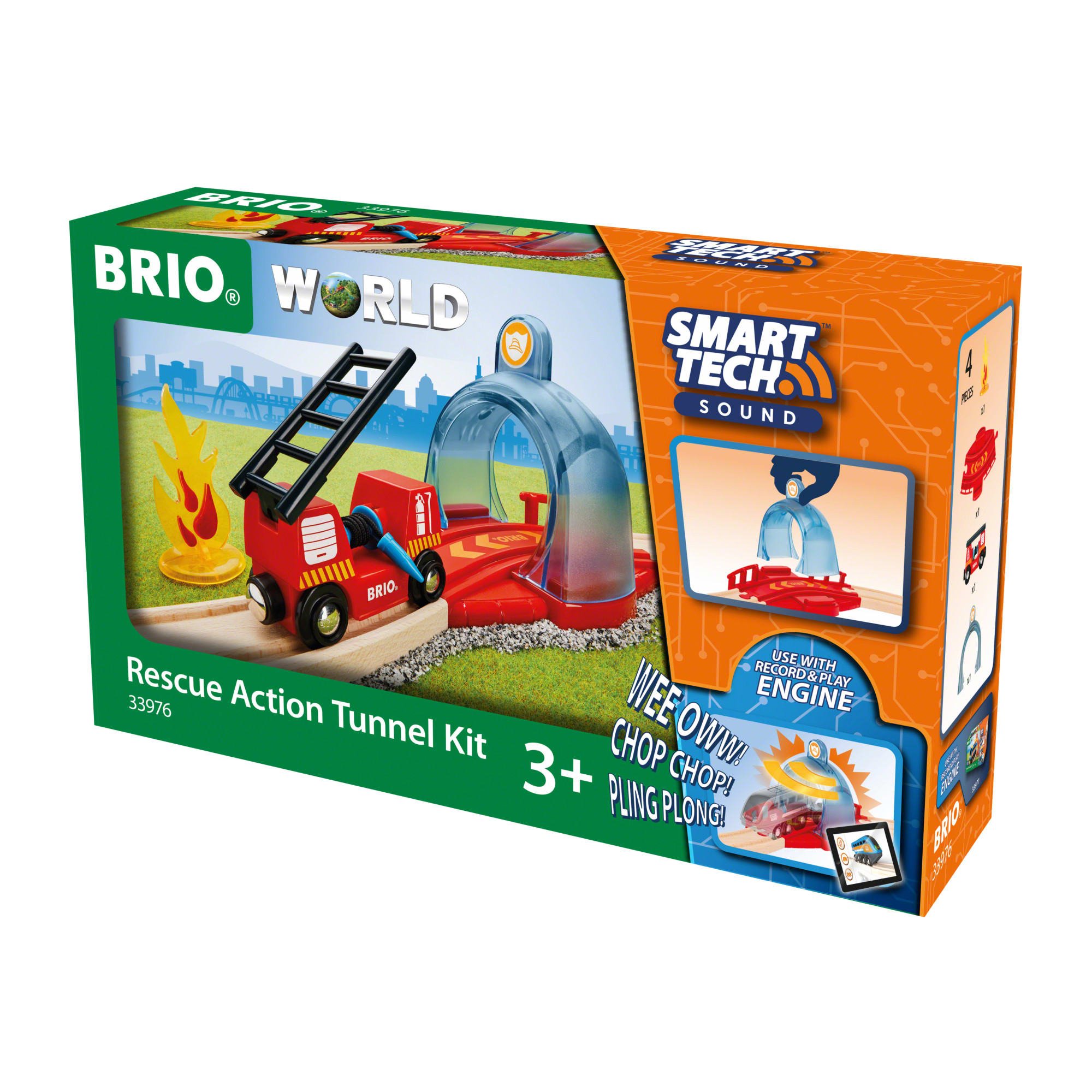 BRIO - Smart Tech Sound Rescue Action Tunnel Kit (33976)