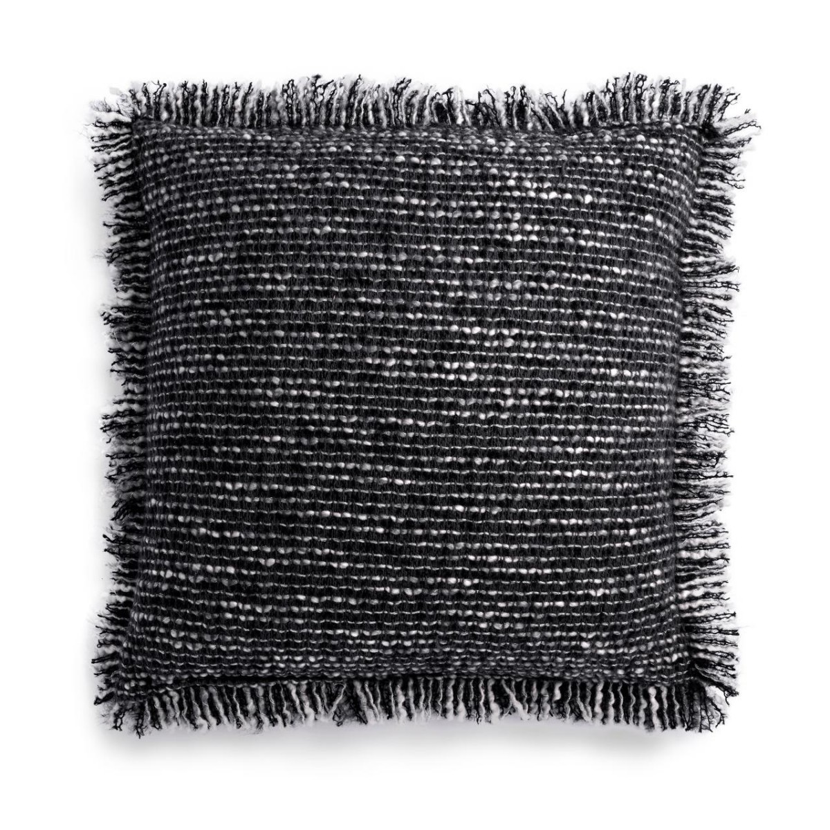 L'Objet I Seville Bouclé Pillow - Small I Charcoal