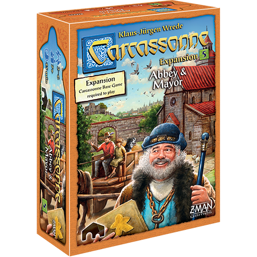 Carcassonne - Abbey & Mayor (Nordic)