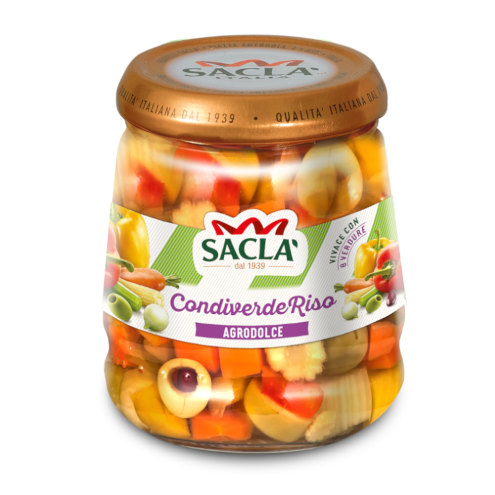 Sacla’ Condiverde Sweet & Sour Rice Salad Dressing 290g