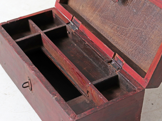 Small Red Trinket Box Small