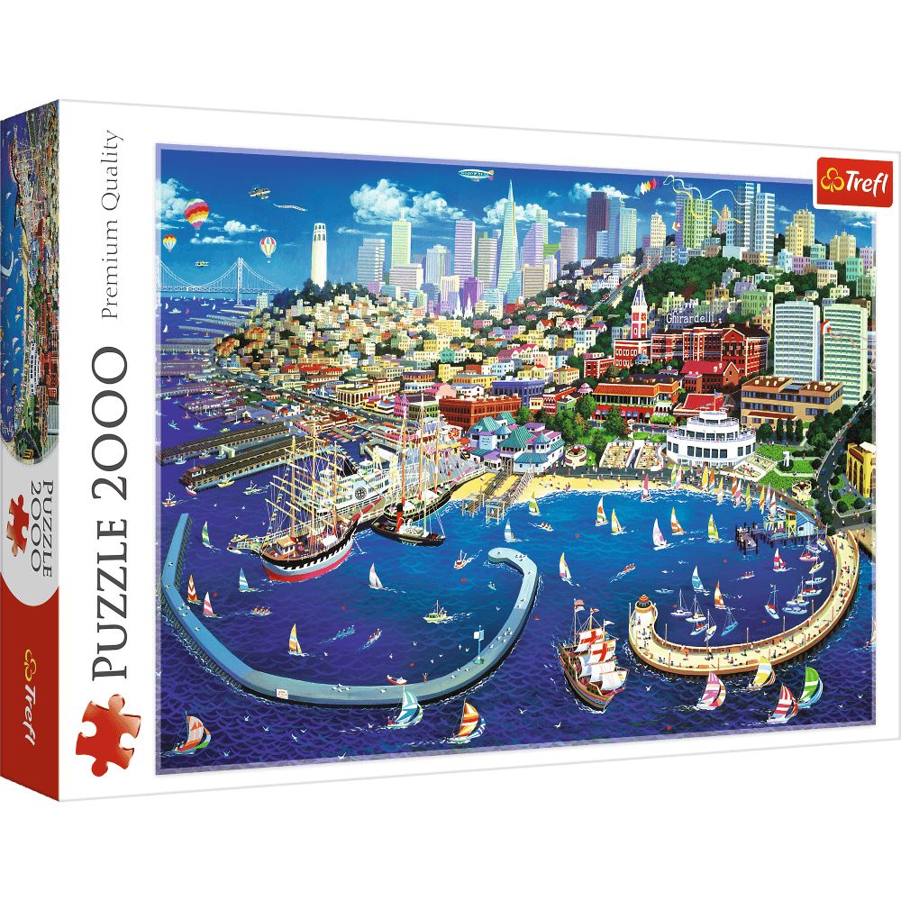 Trefl - Puzzle 2000 pc - San Francisco Bay (27107)
