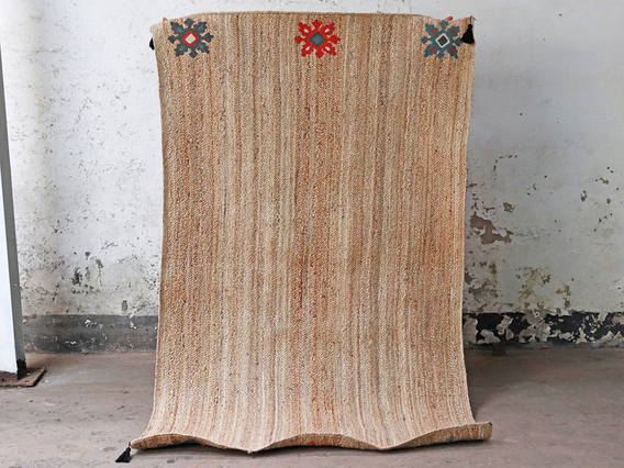 Bohemian Large Handwoven Natural Rug 240 x 150 Extra Large