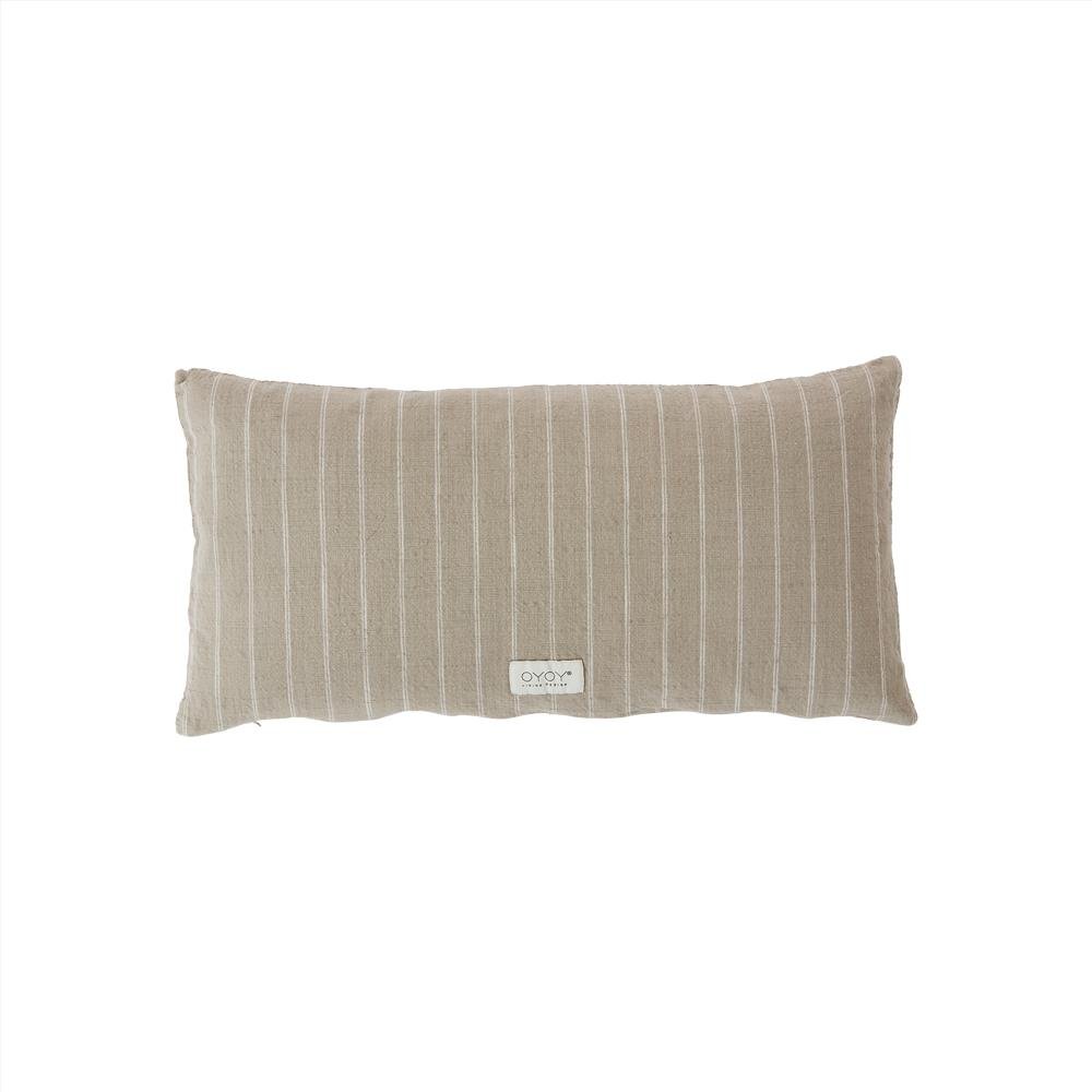 OYOY Living - Kyoto Long Organic Cushion - Clay